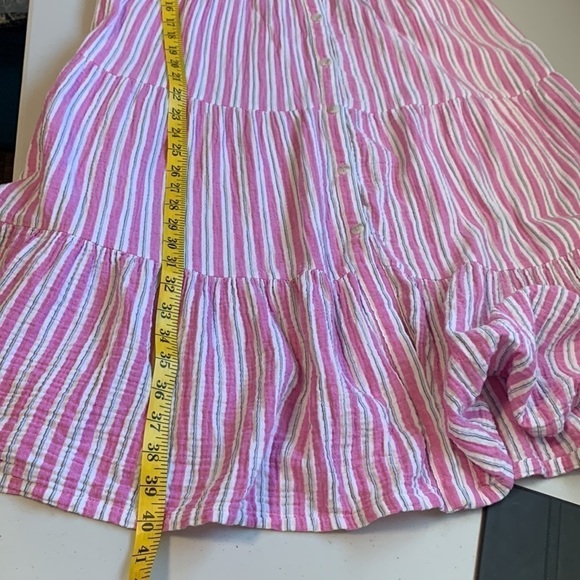 Universal Thread Pink Stripe Maxi Dress - Picture 13 of 15